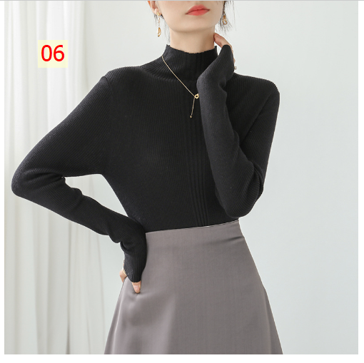 HH29126 - ÁO LEN CỔ 3P NỮ