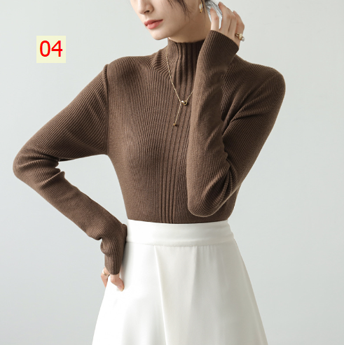 HH29126 - ÁO LEN CỔ 3P NỮ