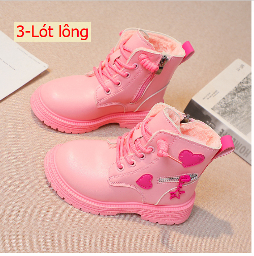 HH29124 - BOOT CAO CỔ TRÁI TIM