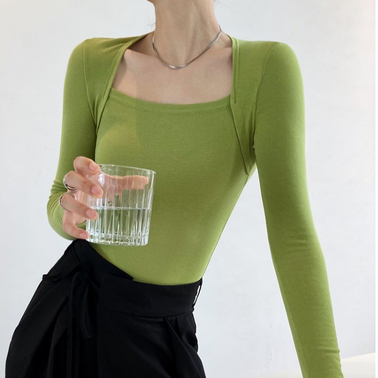 HH30129 - ÁO DÀI TAY CỔ VUÔNG