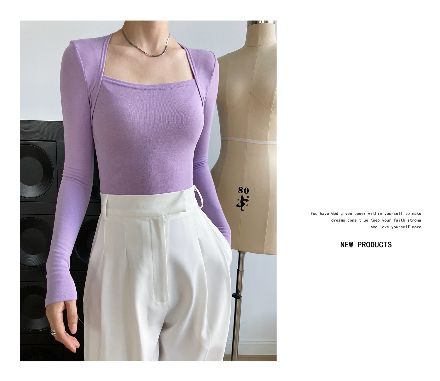 HH30129 - ÁO DÀI TAY CỔ VUÔNG