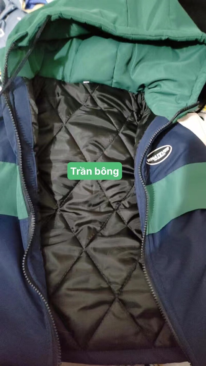 HA30121 - KHOÁC GIÓ TRẦN BÔNG CHO BÉ