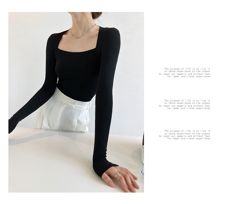 HH30129 - ÁO DÀI TAY CỔ VUÔNG