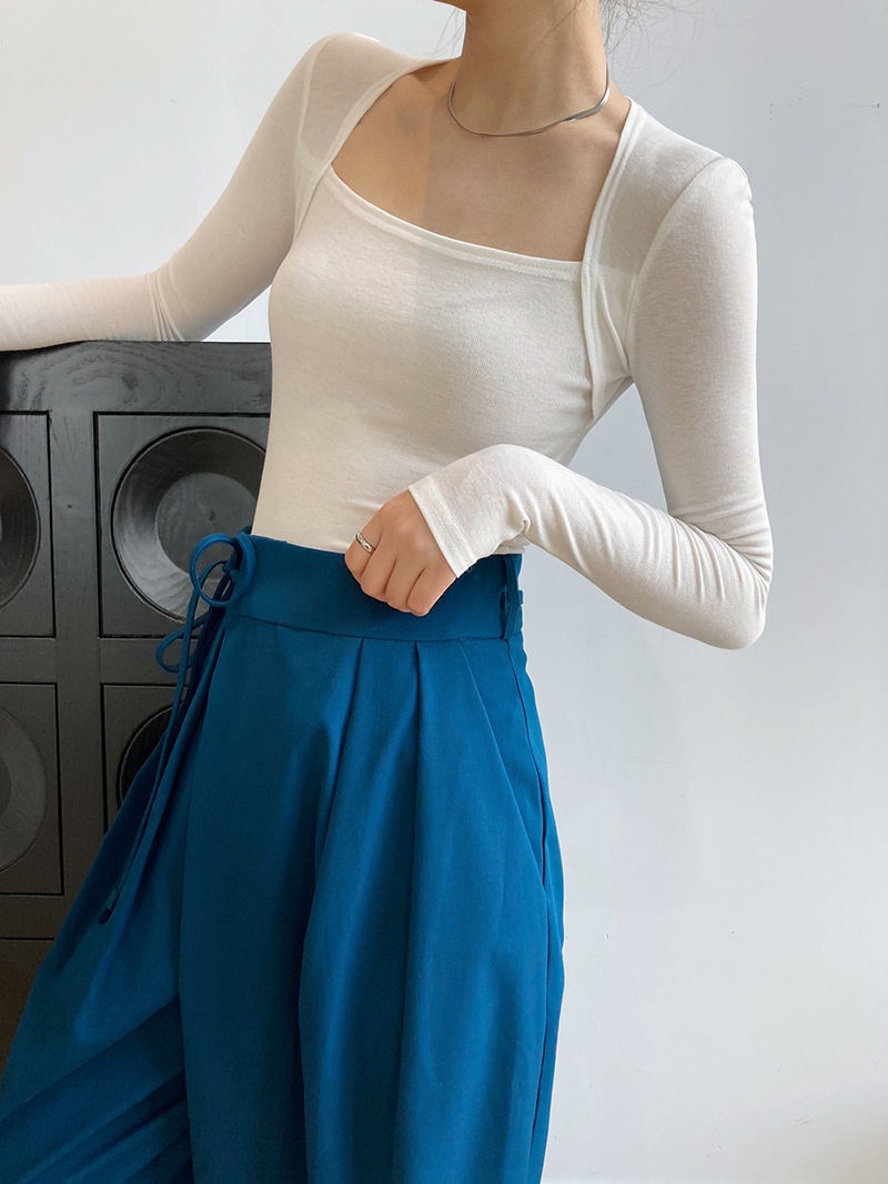 HH30129 - ÁO DÀI TAY CỔ VUÔNG