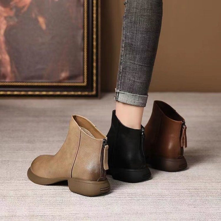 HH31127 - BOOT NỮ ĐẾ BẰNG