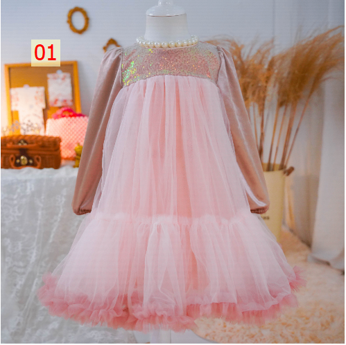 HA31125 - VÁY CÔNG CHÚA TUTU LƯNG NƠ CAO CẤP