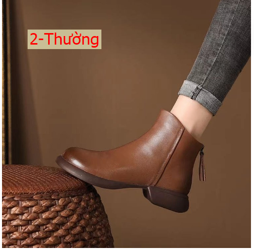 HH31127 - BOOT NỮ ĐẾ BẰNG