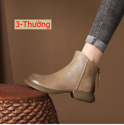 HH31127 - BOOT NỮ ĐẾ BẰNG