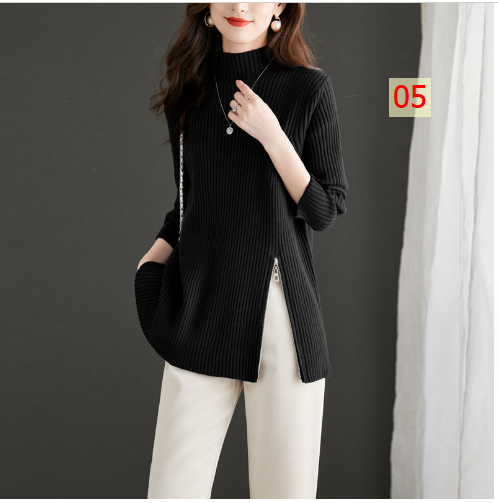 24HH41.03 - ÁO LEN XẺ TÀ
