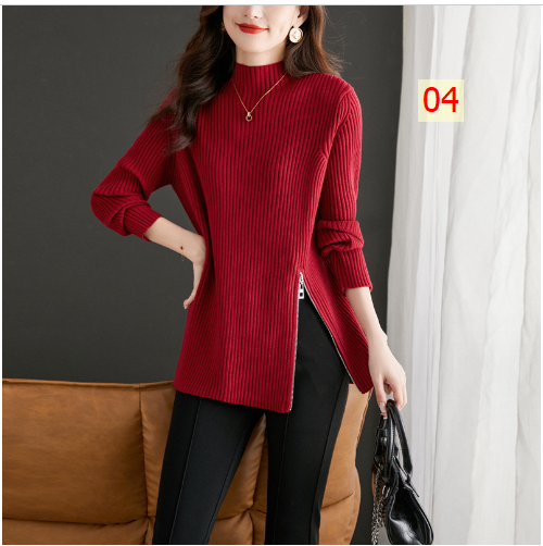 24HH41.03 - ÁO LEN XẺ TÀ