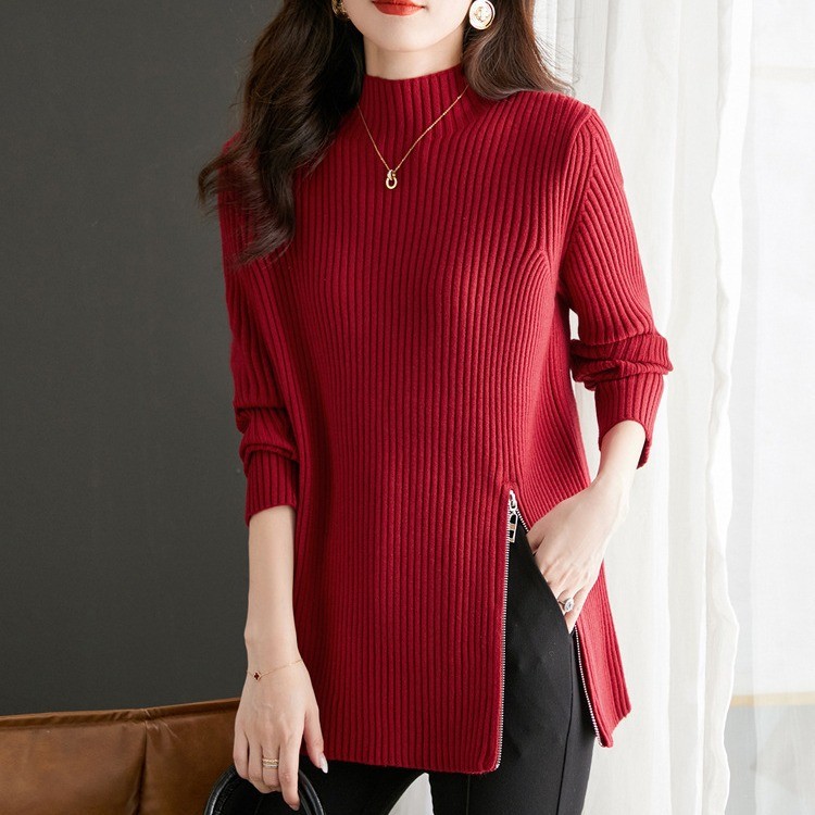 24HH41.03 - ÁO LEN XẺ TÀ