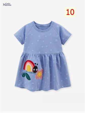 24HA51.01 - VÁY BÉ GÁI LITTLE MAVEN