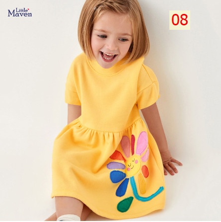 24HA51.01 - VÁY BÉ GÁI LITTLE MAVEN