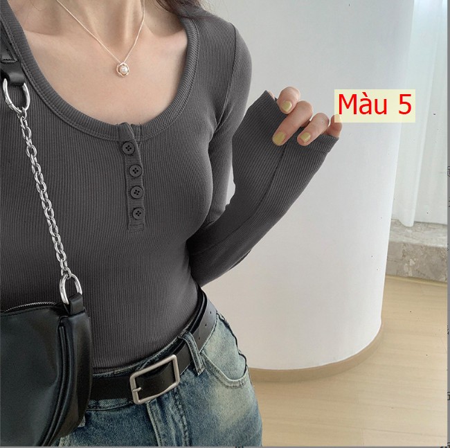 24HH61.01- ❌ÁO DÀI TAY CỔ VUÔNG