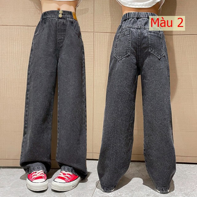 24HH61.05 - 🌈QUẦN JEAN SUÔNG BÉ GÁI