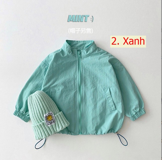 24HH61.04 - ÁO KHOÁC GIÓ MỎNG CHO BÉ