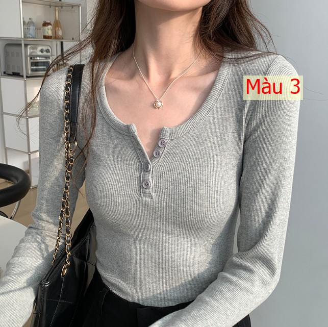 24HH61.01- ❌ÁO DÀI TAY CỔ VUÔNG