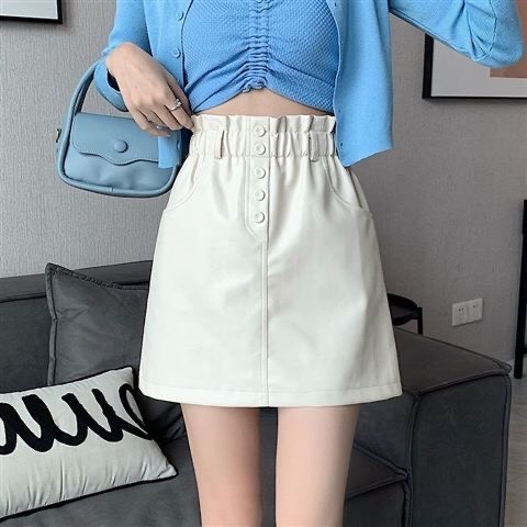 24HH61.08- CHÂN VÁY DA NỮ