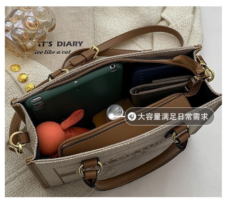 24HH71.12- TÚI TOTE HỌA TIẾT GẤU CƯNG QUÁ 🧸🧸