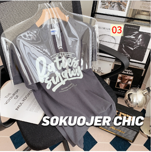 24HA71.04 - ÁO COTTON CỘC TAY