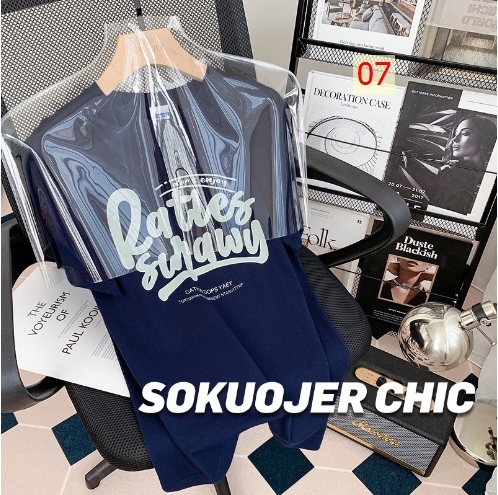 24HA71.04 - ÁO COTTON CỘC TAY