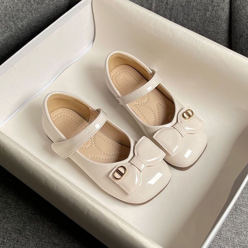 24HH71.13 - GIÀY BỆT NƠ BÉ GÁI