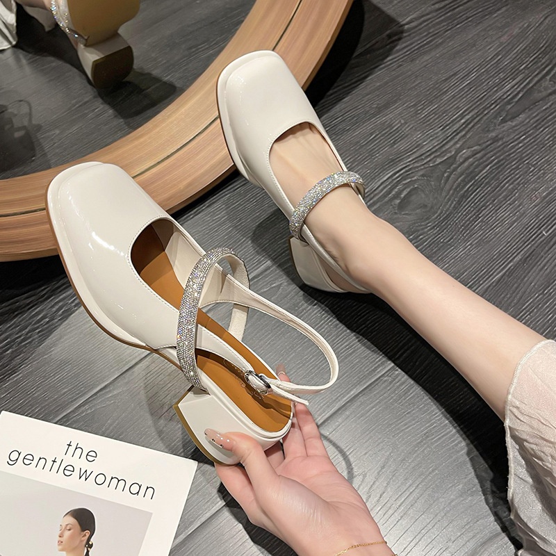 24HH81.06 - GIÀY CAO GÓT MŨI VUÔNG SANG CHẢNH