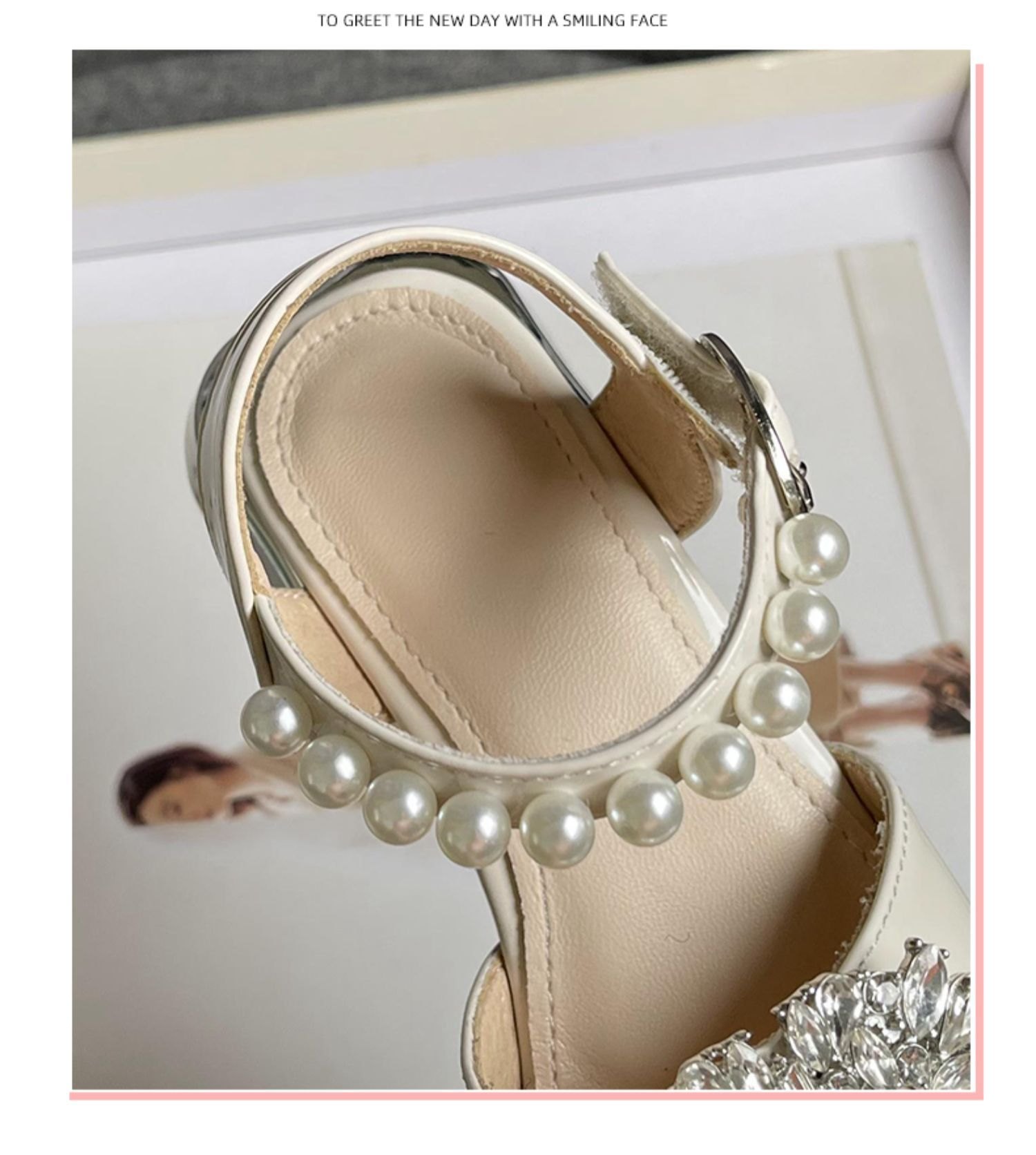 24HH81.04 - SANDAL ĐÍNH ĐÁ NGỌC CHO BÉ