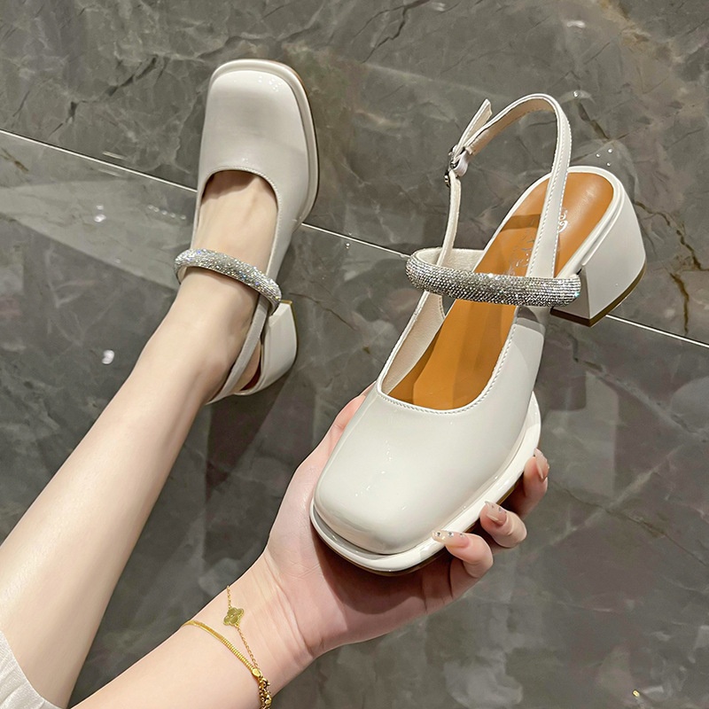 24HH81.06 - GIÀY CAO GÓT MŨI VUÔNG SANG CHẢNH