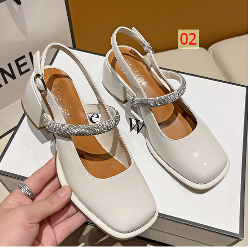 24HH81.06 - GIÀY CAO GÓT MŨI VUÔNG SANG CHẢNH