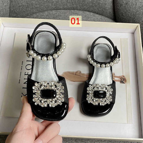 24HH81.04 - SANDAL ĐÍNH ĐÁ NGỌC CHO BÉ