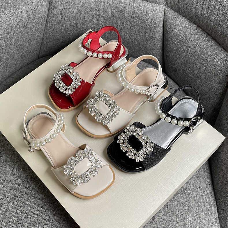 24HH81.04 - SANDAL ĐÍNH ĐÁ NGỌC CHO BÉ