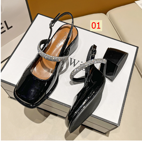 24HH81.06 - GIÀY CAO GÓT MŨI VUÔNG SANG CHẢNH