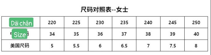 24HH91.03 - GIÀY THỂ THAO NỮ