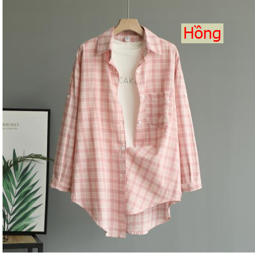 24HH91.04 - SƠ MI KẺ NỮ