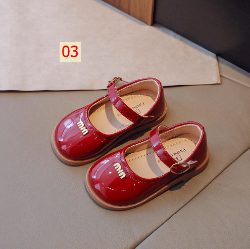 24HH101.04 - GIÀY BÚP BÊ MIN DA BÓNG