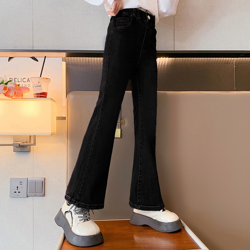 24HH111.08 - QUẦN JEAN ỐNG LOE BÉ GÁI