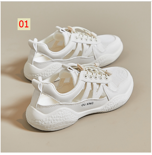 24HH111.02 - GIÀY THỂ THAO PHỐI LƯỚI THOÁNG KHÍ