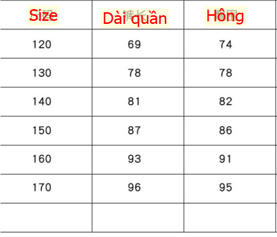 24HH111.08 - QUẦN JEAN ỐNG LOE BÉ GÁI