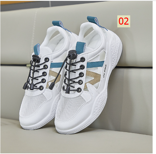 24HH111.02 - GIÀY THỂ THAO PHỐI LƯỚI THOÁNG KHÍ