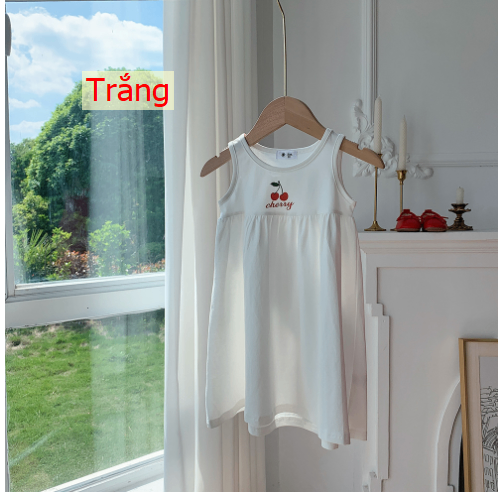 24HH131.06 - VÁY BÉ GÁI HÌNH TRÁI CÂY