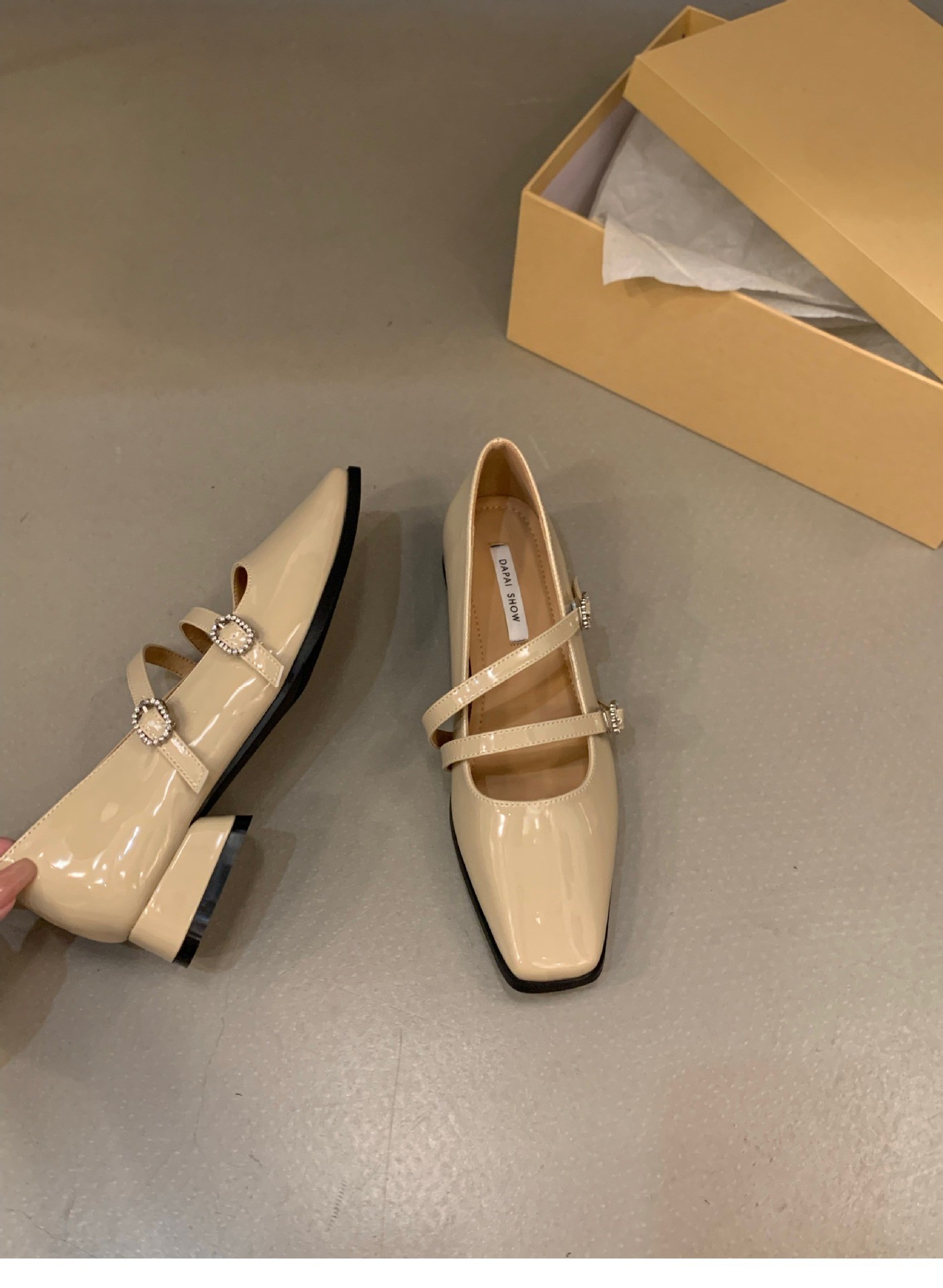 24HH131.04 - GIÀY BỆT NỮ MARY JANE