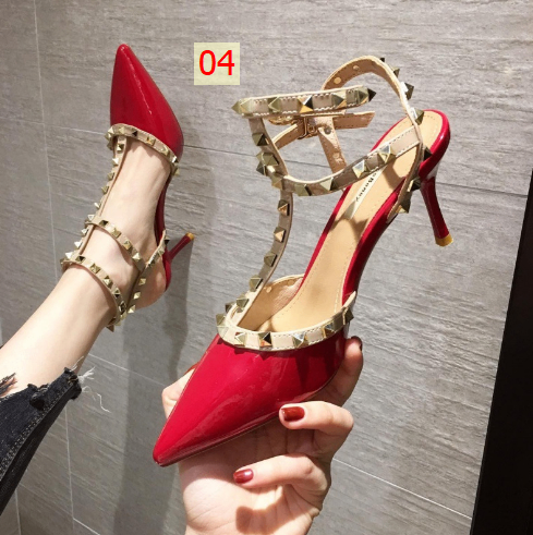24HH131.12 - GIÀY CAO GÓT ĐINH TÁN