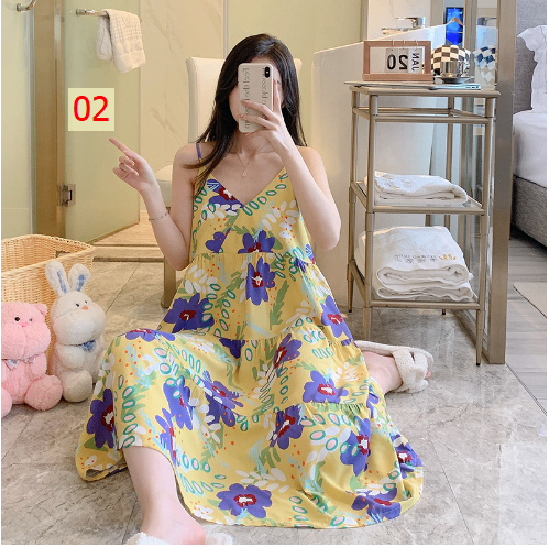 24HH131.09 - VÁY 2 DÂY NỮ
