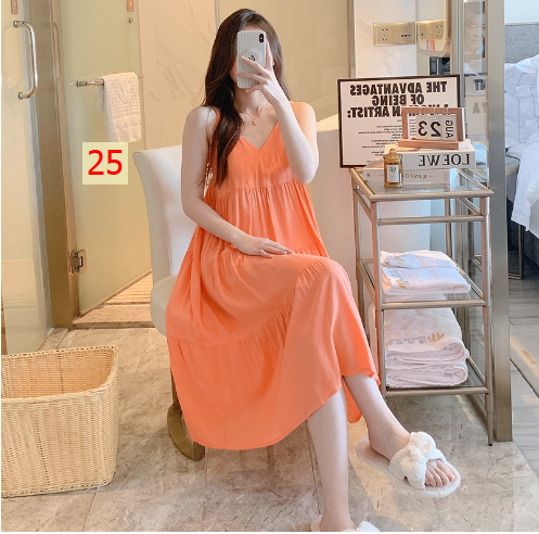 24HH131.09 - VÁY 2 DÂY NỮ