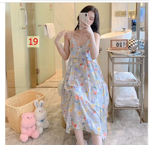 24HH131.09 - VÁY 2 DÂY NỮ