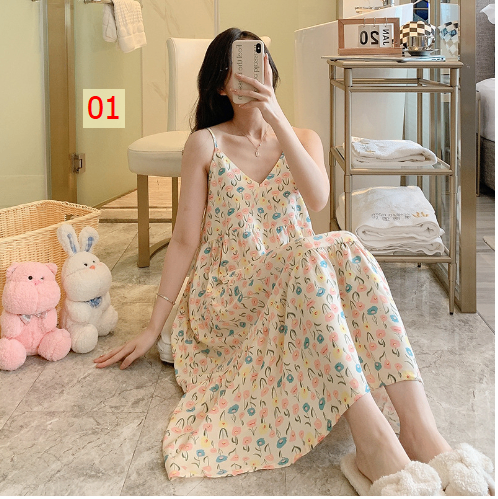 24HH131.09 - VÁY 2 DÂY NỮ