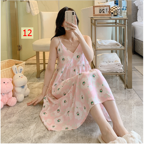 24HH131.09 - VÁY 2 DÂY NỮ