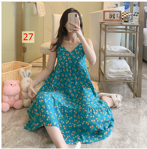 24HH131.09 - VÁY 2 DÂY NỮ
