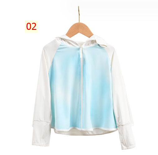 24HA141.05 - ÁO CHỐNG NẮNG LỤA BĂNG BÉ GÁI